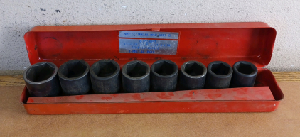 3/4" Drive Air Impact Socket Set