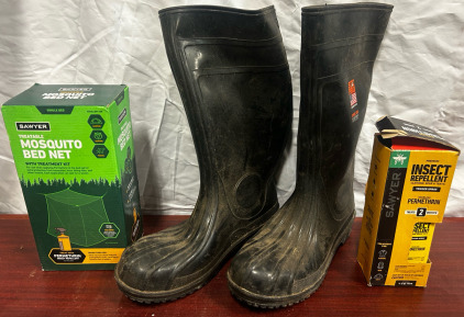 Water Boots, Insect Repellent