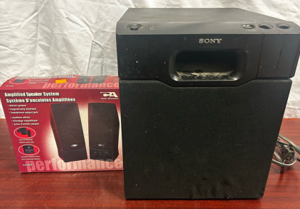 Sound System, And Speaker