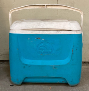 Light Blue Igloo Cooler