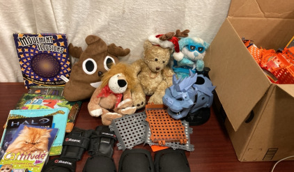 Lg. Toy Track, Stuff Animals & More