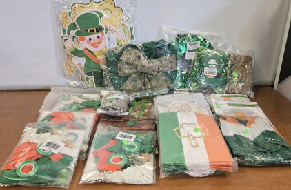 St. Patrick's Day Decor- Balloons, Ribbons, Cookie Cutters And More