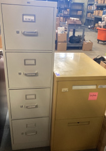 2 Filing Cabinets