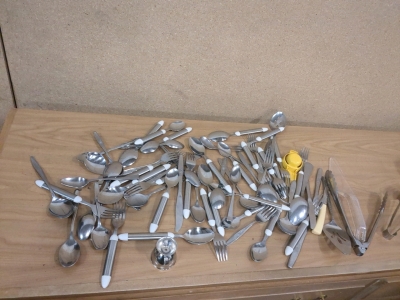 Assorted silverware