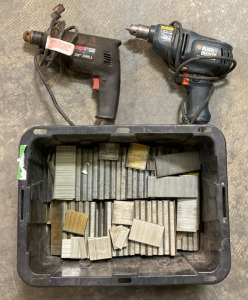 (2) Black & Drcker Power Drills
