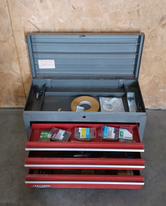 Craftsman Tool Box with Assorted Tools