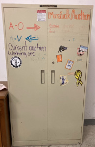 Metal Cabinet 36x18x65