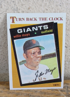 Mint 1986 Topps Willie Mays Insert Card