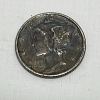(4) Mercury Silver Dimes Dated 1937, 1942, 1943 (Verified) - 4