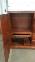 Hooker Furniture Cherry Wood Computer Cabinet - 10