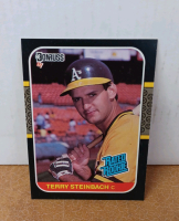 Mint Rookie Card 1987 Donruss Terry Steinbach