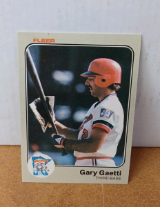 Mint Rookie Card 1983 Fleer Gary Gaetti