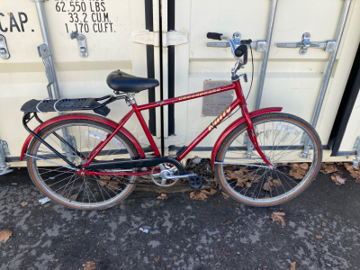 Red Huffy Chesapeake Bike