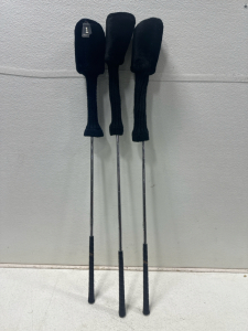 (3) Vintage Ping EyE2 Fairway Wood Golf Clubs (1 Wood, 3 Wood, 5 Wood)