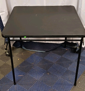 (1) Cosco Folding Table - 37-552 BLK<br/>