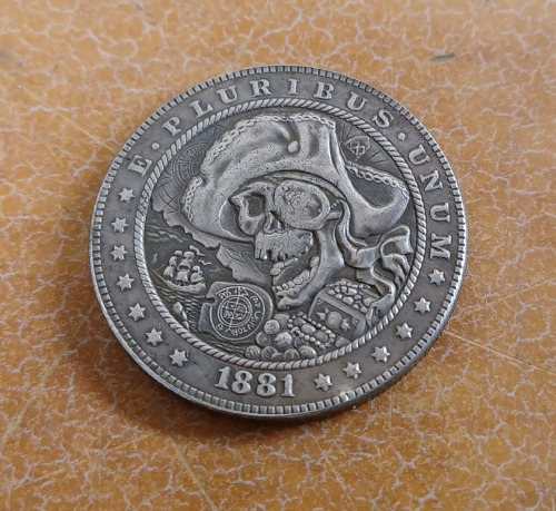 1881 Pirates Coin