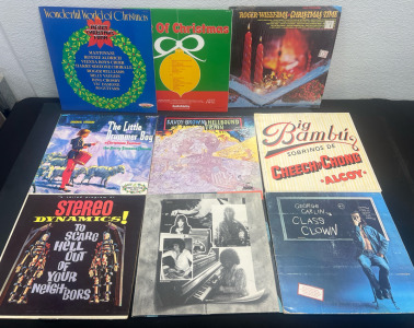 Assorted Vintage Vinyl Records