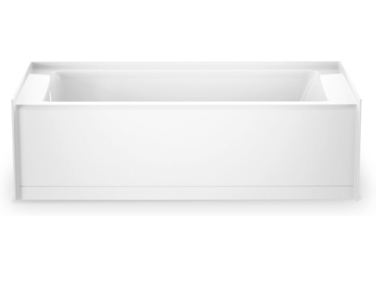 Jacuzzi Signature 3wall Skirted Tub White Left Drain 60"x32"