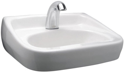 Zheng Z5341 20&rdquo;x18&rdquo; Wall Hung Lavatory Single Center Faucet Hole (r8)
