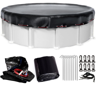 33&rsquo; Round Above Ground Pool Cover