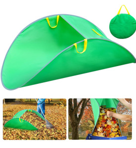 (2) Portable Pop Up Lawn and Leaf Collector (r7)