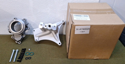 (1) New Turbo Pedestal & Freeflow Kit Compatible with 7.3L Powerstroke Diesel 1999.5-2003 Ford Vehicles Non EBPV 702670-0002, 7026700002