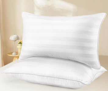 (2) Sets of Two Queen Sized Dioris Pillows (r6)