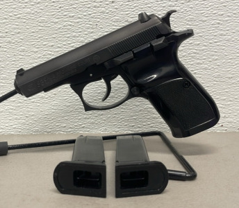 CZ Model 83 .380 Caliber, Semi Automatic Pistol In Original Hardcase And One Extra Magazine