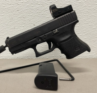 Glock Model 30S .45 Caliber, Semi Automatic Pistol W/ Burris Fastfire 3 Laser Red Dot Sight
