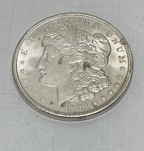 1921 Morgan Silver Dollar (Verified)