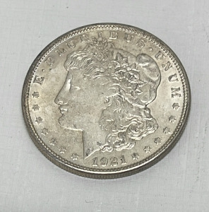 1921 Morgan Silver Dollar (Verified)