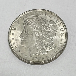 1921 Morgan Silver Dollar (Verified)
