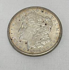 1921 Morgan Silver Dollar (Verified)