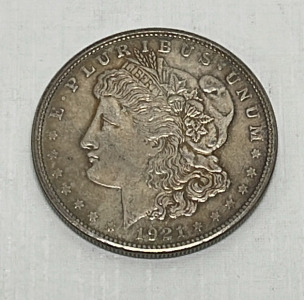 1921 Morgan Silver Dollar (Verified)