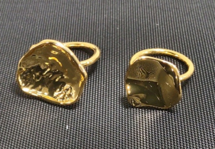 (2) Evereve Kimi Ring Set-Gold