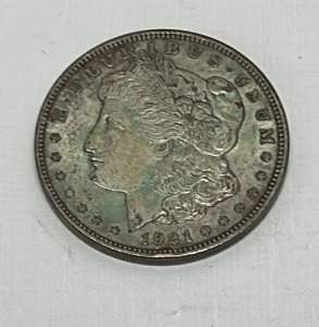 1921 Morgan Silver Dollar (Verified)