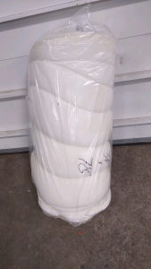 (White) Memory Foam Mattress Topper