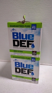 (2) 2.5-Gallon Boxes of BlueDEF Diesel Exhaust Fluid