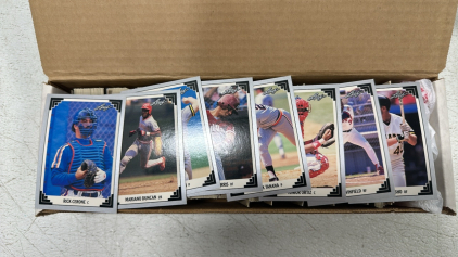 (3) Complete Various Vintage Baseball Sports Card Sets Including: 1991 Leaf Series 1/Series 2, 1992 Fleer Baseball, and 1993 Fleer Ultra Series 1 (1,548 Cards)