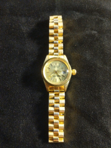 Rolex Watch Gold Tone Oyster Perpetual
