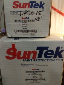 2) Eastman Performance Films SunTek DRDS15 Neutral 48 x 100 and PPF Reaction Non-CAP Clear 60x50