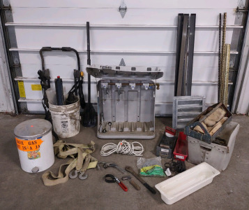 "Save Gas Fart In A Jar" Vintage Trash Can, Bike Rack, A Giant Chemical Dispenser, & Much More