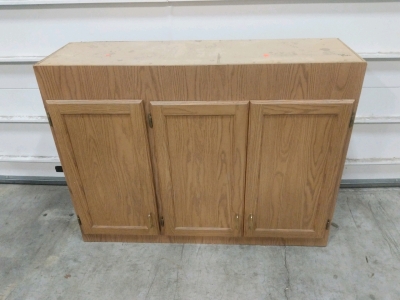 Veneer Cabinets Medium Color 48x36x14