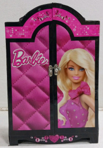 (1) Barbie Storage Wardrobe