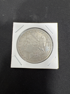 (1) Morgan Silver Dollar Coin-1895