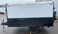 14&rsquo; Single Axel Wells Cargo Carpeted Interior Trailer - 3