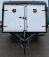 14&rsquo; Single Axel Wells Cargo Carpeted Interior Trailer - 4