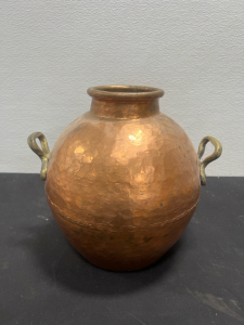 (1) Copper Vase- Made In Egypt