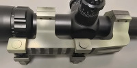 Sight Mark 1-10X24 Scope Mounted On Rails - 5