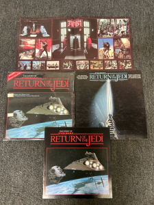 (2) Collectible Star Wars: Return Of The Jedi Vinyl Records
